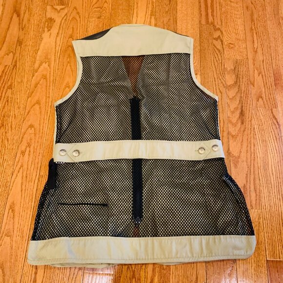Vintage Bob Allen Canvas Shooting Hunting Fishing Vest Adult Medium - Picture 13 of 16